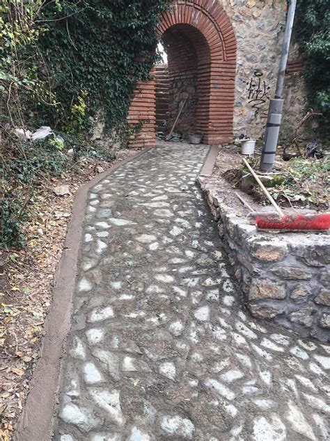 Заврши изградбата на пристапната патека за учениците од ОУ „Св. Климент ...