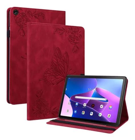 Funda De Piel Sint Tica Para Tablet Lenovo Tab M Rd Meses Sin