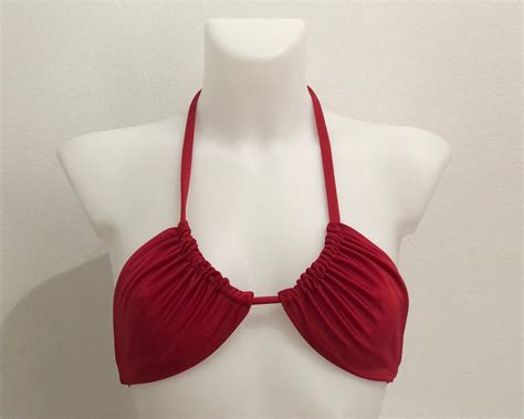 XS XXL Lolita Women S Triangle Bikini Top Easy Sewing Etsy