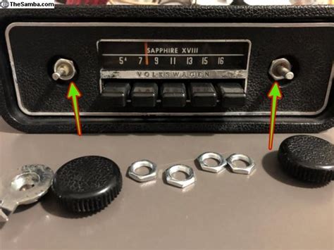 Thesamba Vw Classifieds Radio Nuts To Hold Radio To Faceplate