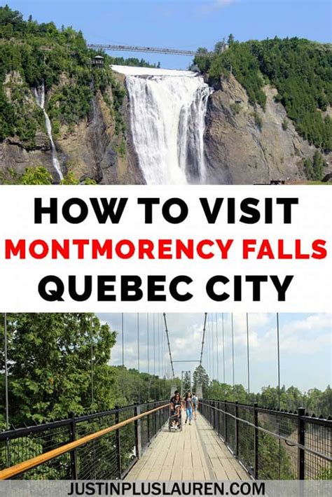 Montmorency Falls Quebec City: An Unmissable Waterfall in Quebec