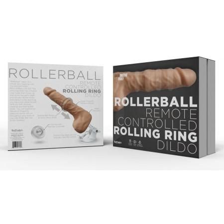 ROLLERBALL REMOTE CONTROLLED ROLLING RING DILDO