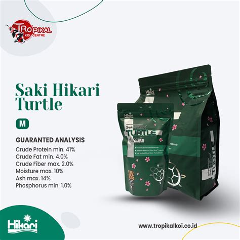 TKC Saki Hikari Turtle Fish Food Tropikal Koi Tropikal Koi Centre