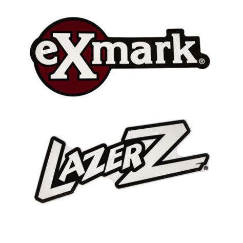 Exmark Logo Lazer Z Decal Kit Ultravac Lazer Z As E S X Series 103 3113