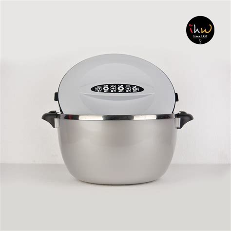 Hot Pot W Lock Ml Silver Colour PB S International Homeware