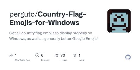 Issues · perguto/Country-Flag-Emojis-for-Windows · GitHub