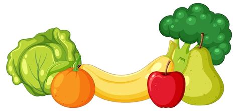 Cartoon Vegetables Clipart Images - Free Download on Freepik