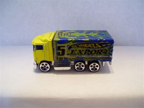 1991 Hot Wheels Export Truck Made In China Near Mint Condition HotWheels Hot Wheels Mint