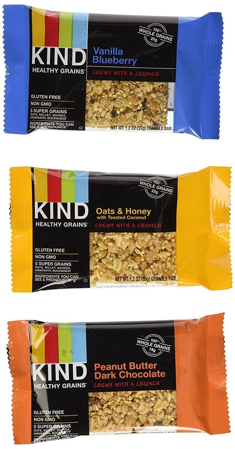 Kind Healthy Grains Granola Bars Super Variety Pack Each Flavor