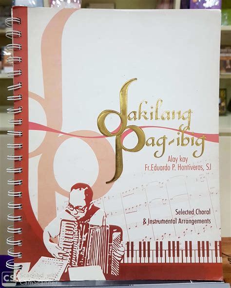 Jescom Philippines Sheets Dakilang Pag Ibig Songbook