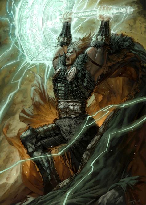 Thor, the God of Thunder by Noxypia on DeviantArt