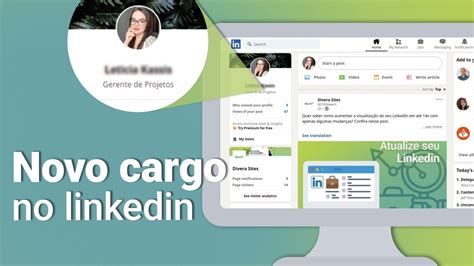 Como Alterar O Cargo Em Seu Perfil Do Linkedin