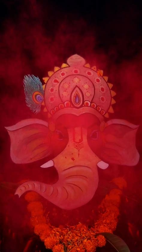 Ganpati Bappa Morya 😇🙏🏻 Ganesha Art Art Character