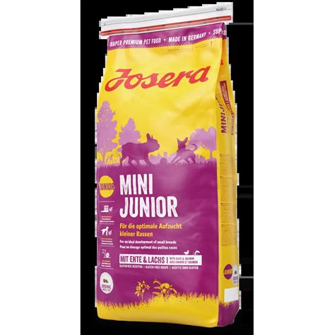 Josera (Йозера) Mini Junior - Сухой корм с уткой для щенков мелких ...