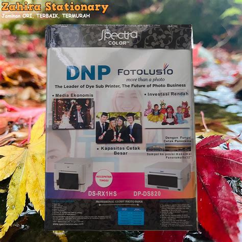 Jual Kertas Foto Glossy A4 210 Gram SPECTRA Shopee Indonesia