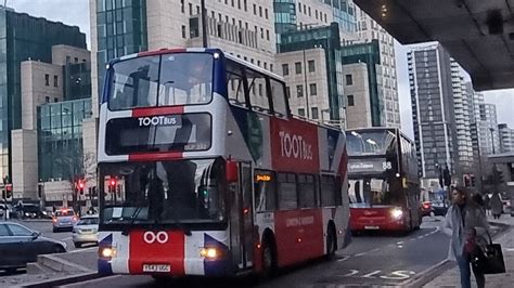 London Double Decker Bus Ride Route 35 From Shoreditch In East London