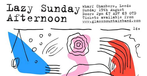 Lazy Sunday Afternoon Is Back With Another Great Line Up