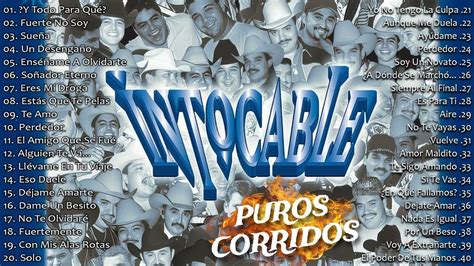 GRUPO INTOCABLE GRANDES EXITOS 30 CORRIDOS FAMOSOS VIEJITAS PERO