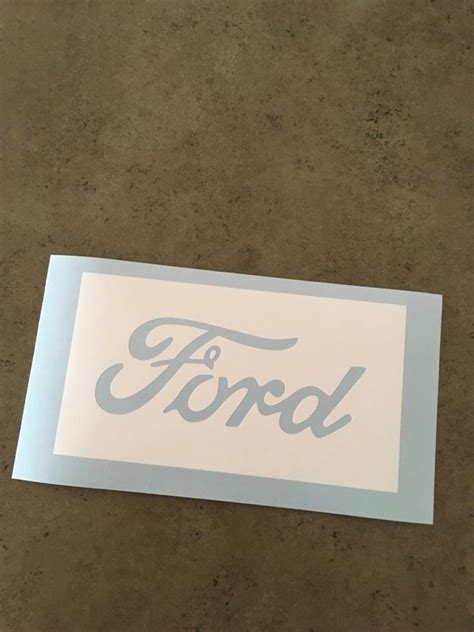 Ford Logo Paint Stencil