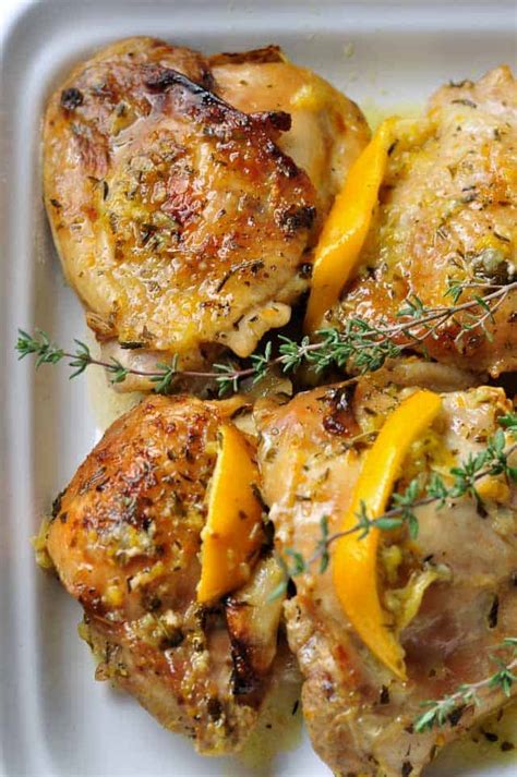 Easy Baked Lemon Chicken Flavour And Savour