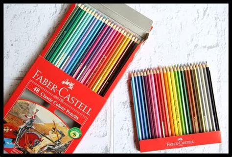 Jual BOLEH DS Pensil Warna Faber Castell Classic Colour Pencil Isi 48