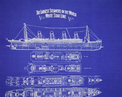 Sold Price: Titanic Blueprint - July 4, 0119 6:15 PM EDT