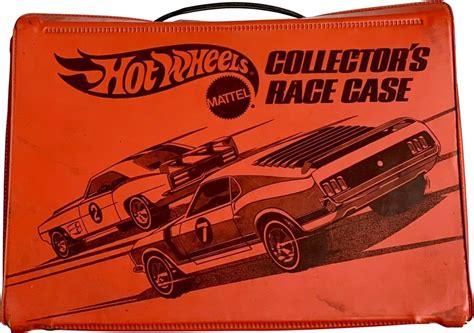 Collectors Race Case M590 12 Car 1974 Hot Wheels Carrying Case HWredline