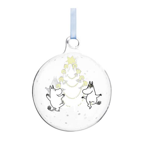 Muurla Moomin Christmas Tree Glass Ball Ornament (9 cm) – Touch of Finland