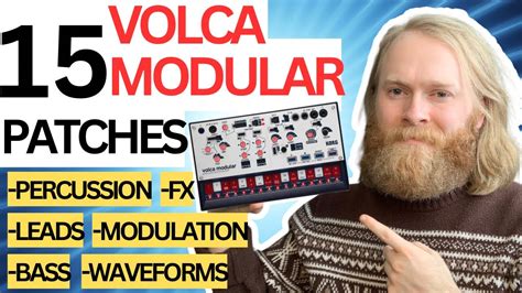 Volca Modular Patches Leads Bass Modulation More Youtube