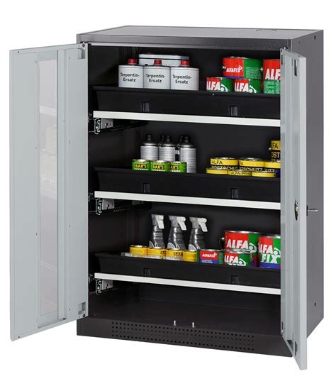 Armoire Pour Produits Chimiques Systema T Cs G Anthracite Grise