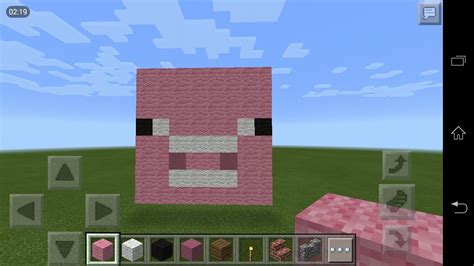 Minecraft Pig Face Pixel Art