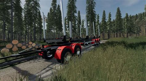 Fliegl Log Trailer V1 0 Fs22 Mod Farming Simulator 22 Mod