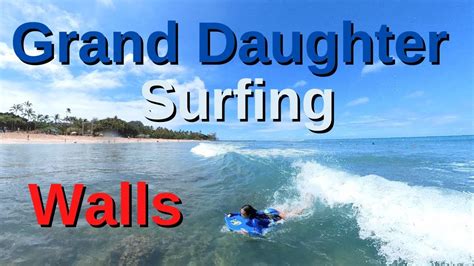 Boogie Boarding At Walls On Waikiki Beach Honolulu Youtube