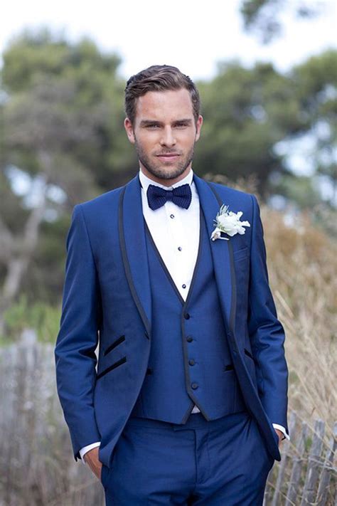 Pin By Jose Manuel Alba On Trajes Wedding Suits Groomsmen Blue Suit