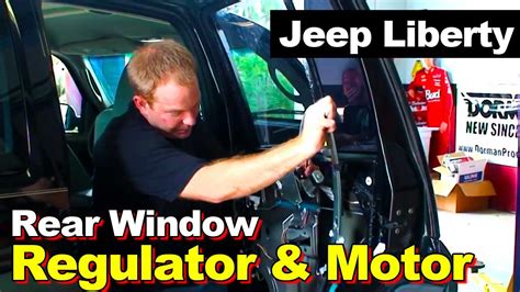 Jeep Liberty Rear Window Regulator Repair