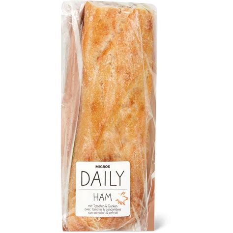 Migros Daily Baguette Schinken Migros