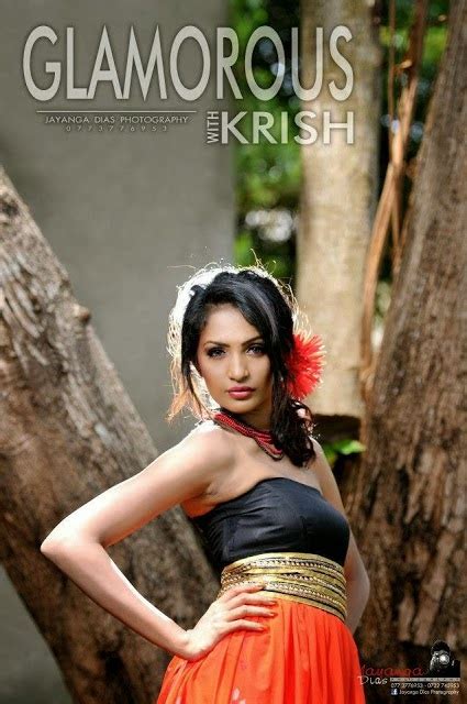 GLAMOROUS With KRISH Hot Seen Photos