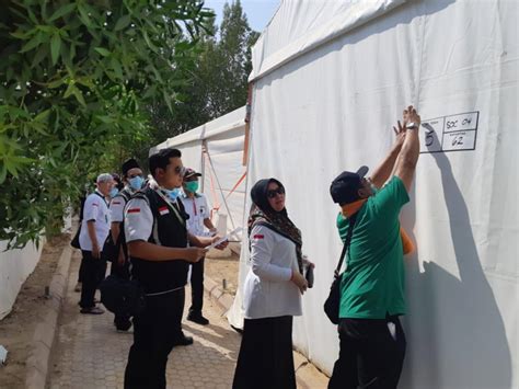 Tenda Di Arafah Dan Mina Mulai Diberi Nomor