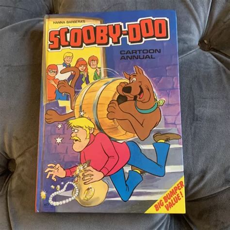 Vintage Scooby Doo Cartoon Annual Hardback Hanna Barbera S