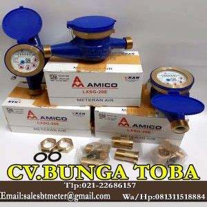 Jual Flow Meter Air Amico Dn Mm Jual Water Meter Amico Size