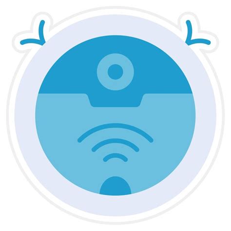 Premium Vector Robot Vacuum Icon