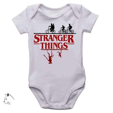 Body Infantil Stranger Things Mundo Invertido Elo