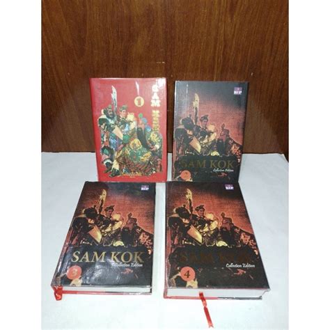 Jual Samkok HardCover Original PAKET 4JILID TAMAT Shopee Indonesia