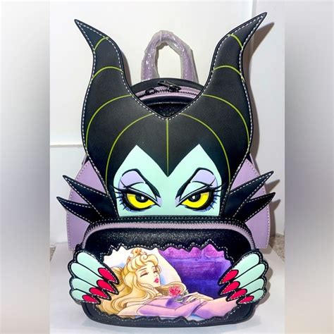 Loungefly Bags Loungefly Disney Villains Scene Maleficent Sleeping