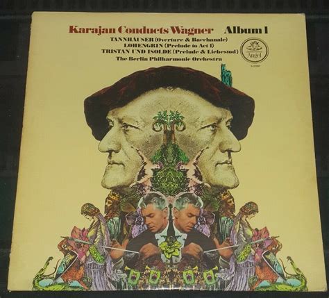 Karajan Wagner Tannh User Lohengrin Tristan Und Isolde Angel Lp