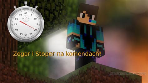 Jak zrobić licznik zegar stoper komendy Minecraft 1 15 2 YouTube