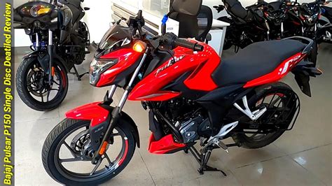 Bajaj Pulsar P Single Disc Deatiled Review Price New