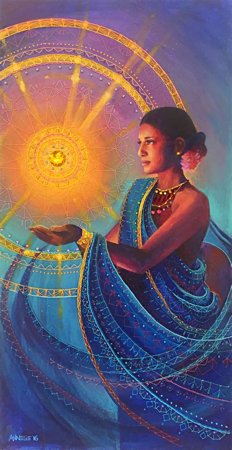 Bhanavi Annelie Solis Spiritual Artwork Goddess Art Visionary Art