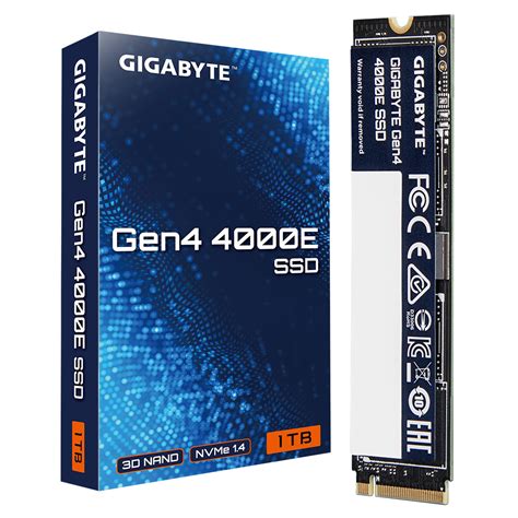 GIGABYTE Gen4 4000E SSD 1TB Support | SSD - GIGABYTE India