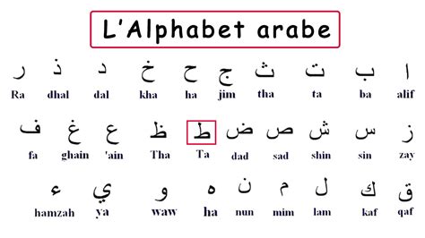 L Alphabet Arabe Arabic Off